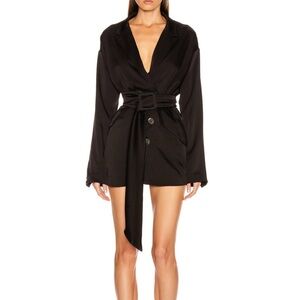 Marissa Webb Cyrus Suit Dress - Black S NWT